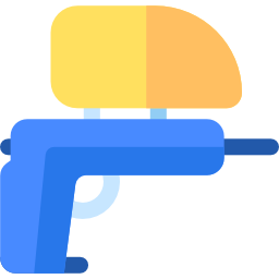 pistolet de paintball Icône