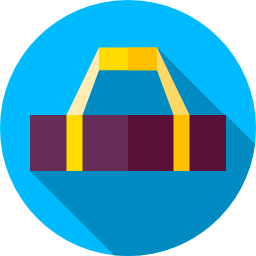 Sport bag icon