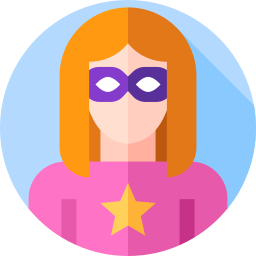 Superhero icon