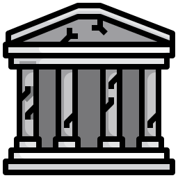 Греческий храм иконка