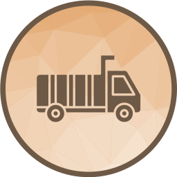 Dump truck icon