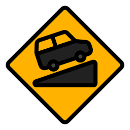 Steep ascent icon