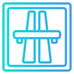 señal de autopista icono