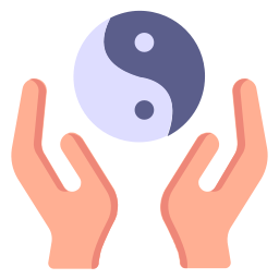 yin yang ikona