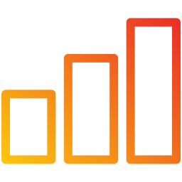 Growth graph icon