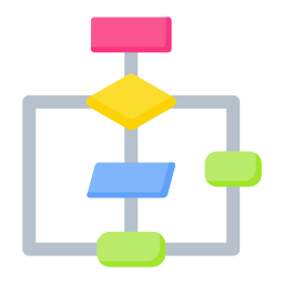 flussdiagramm icon