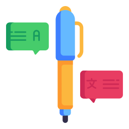 Language learning icon