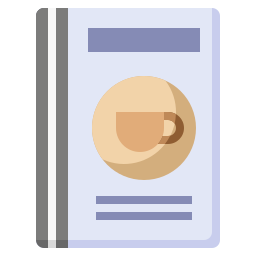 koffie menu icoon