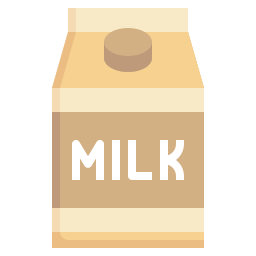 latte al cioccolato icona