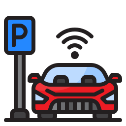 Парковка автомобиля иконка