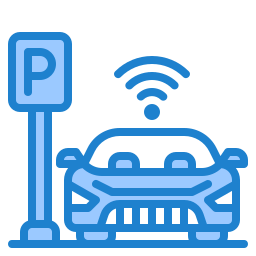 Parking car icon