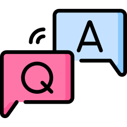 Question and answer icon