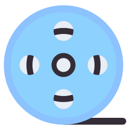 Film reel icon