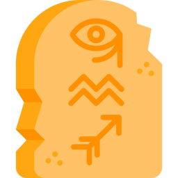 het oude egypte icoon
