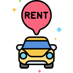 Car rental icon