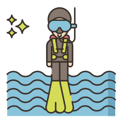 mergulho Ícone