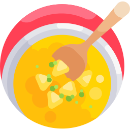 soupe de purée Icône