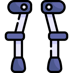 Crutches icon