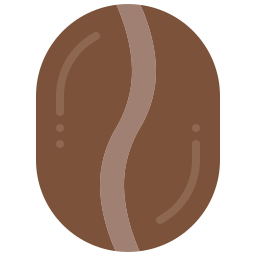 ziarno kawy ikona