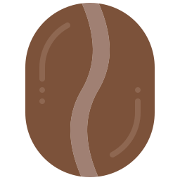 Coffee bean icon