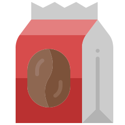 Coffee bag icon