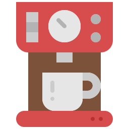 Coffee machine icon