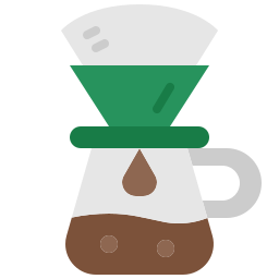 Drip glass icon