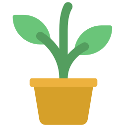 Plant pot icon