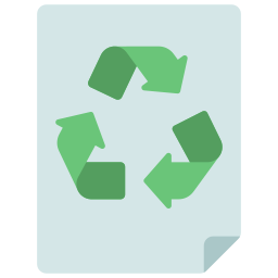 recyclingpapier icon