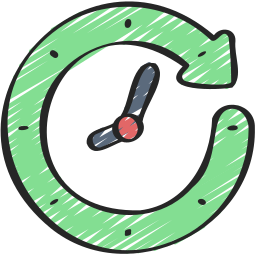 Clockwise arrow icon