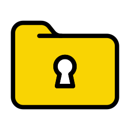 Secure folder icon