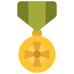 medalha de honra Ícone