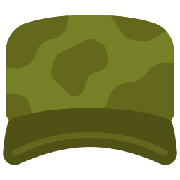 militärischer hut icon