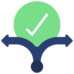 Decision making icon