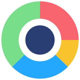 donut-diagram icoon