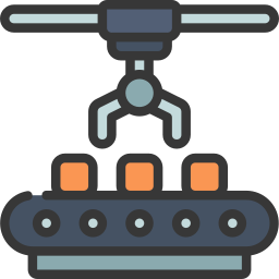 Assembly line icon