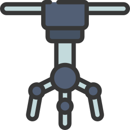 Robot arm icon