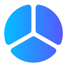 diagramme circulaire Icône