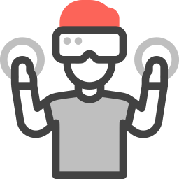 Virtual reality icon