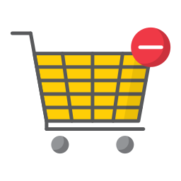 Remove from cart icon