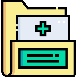 folder medyczny ikona