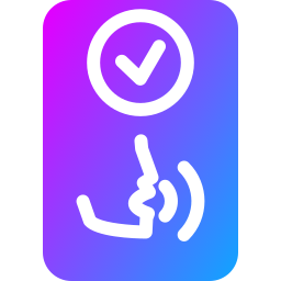 Voice control icon