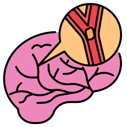 cérebro vascular Ícone