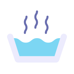 agua caliente icono