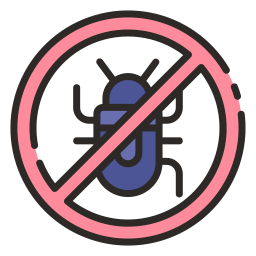 geen bugs icoon