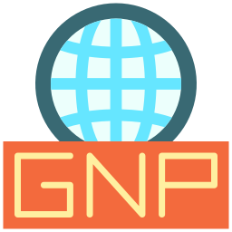 Gross national product icon
