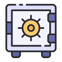 Safe box icon