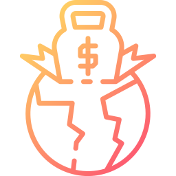 National debts icon