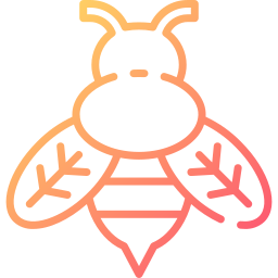 abeja icono