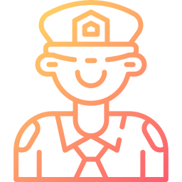 policía icono